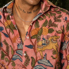 Mehrab Blush Shirt