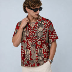 Laal Qila Cotton Shirt