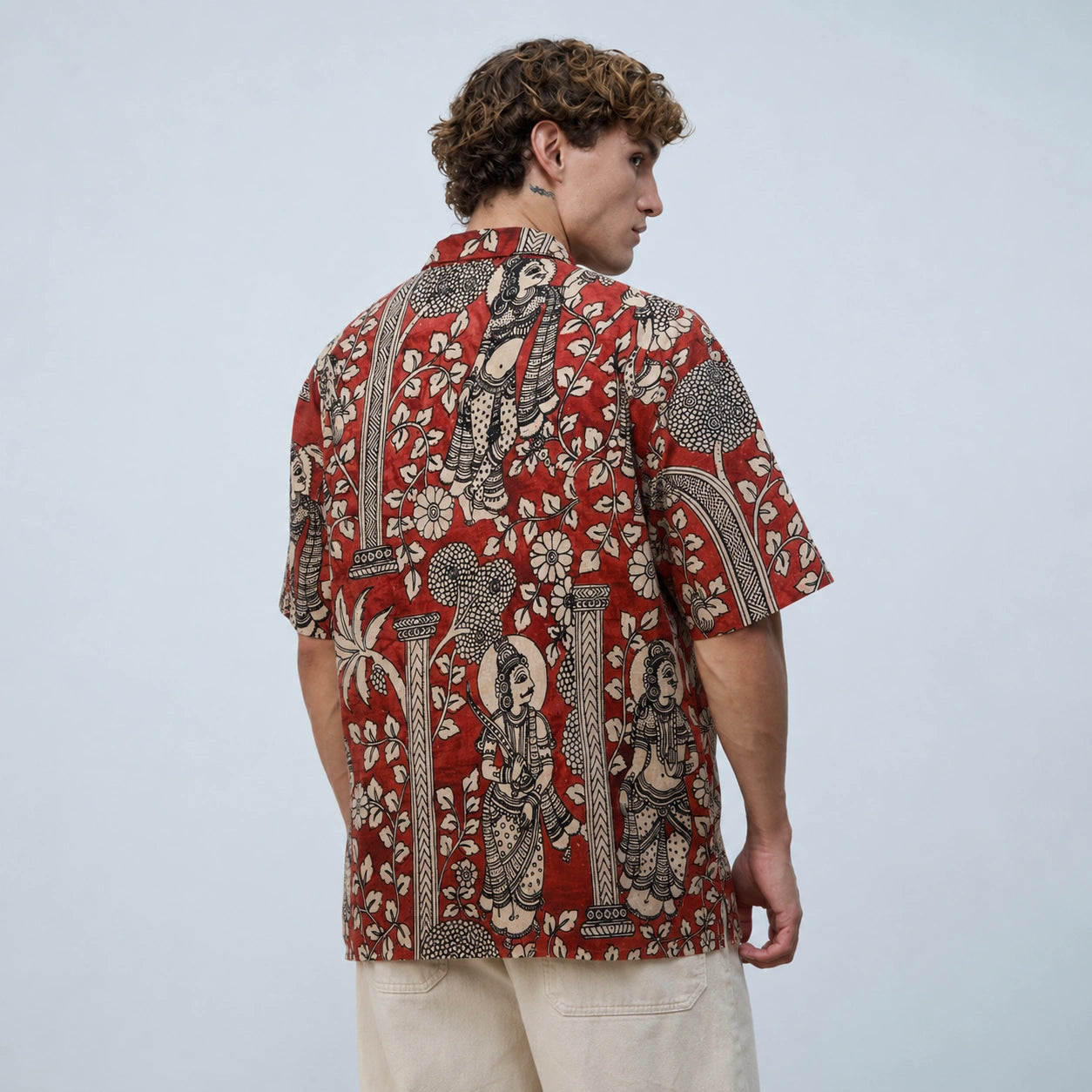 Laal Qila Cotton Shirt