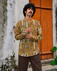Sunehri Raas Cotton Kurta Shirt