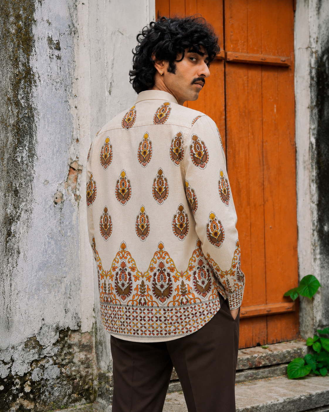 Ivory Mehrab Kurta Shirt