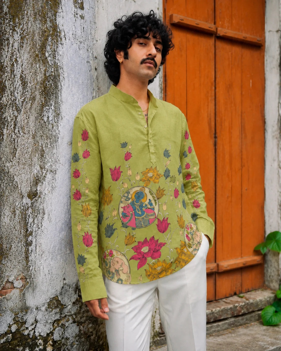 Madhav Vana Cotton Kurta Shirt