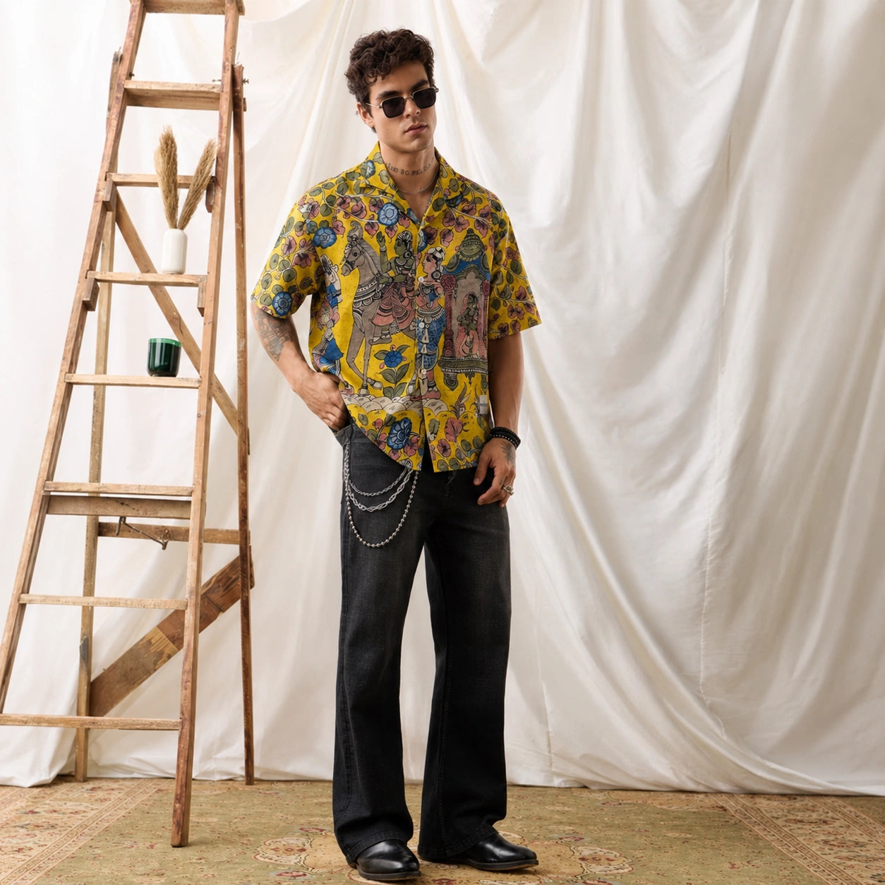 Sunehri Cotton Shirt