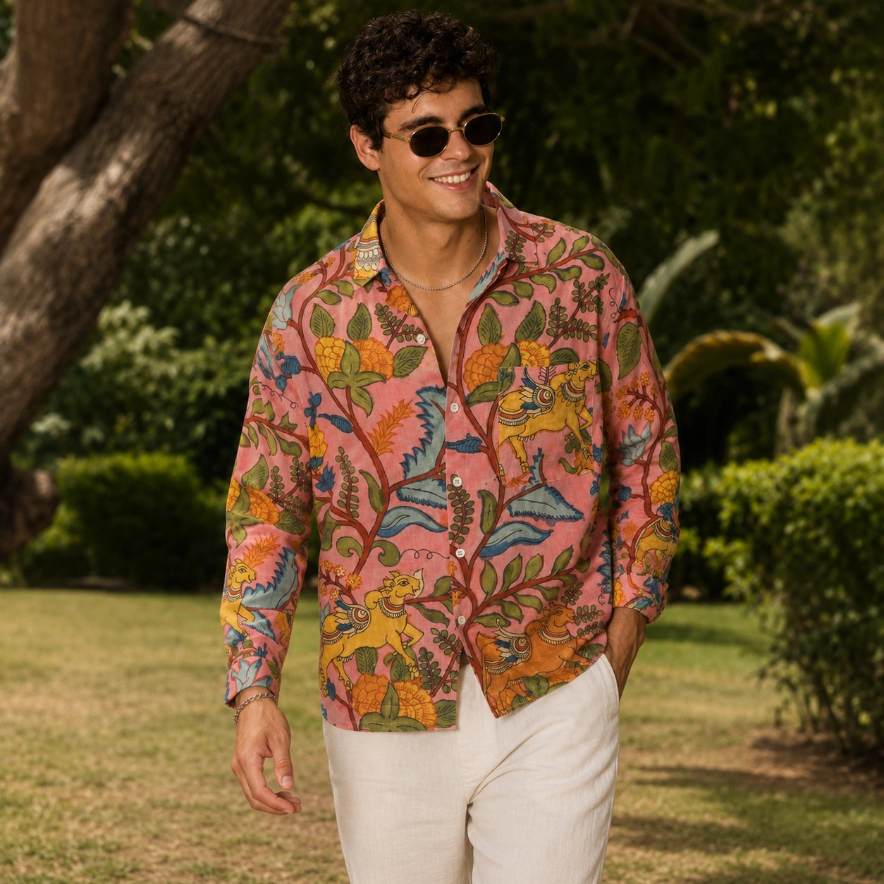 Mehrab Blush Shirt