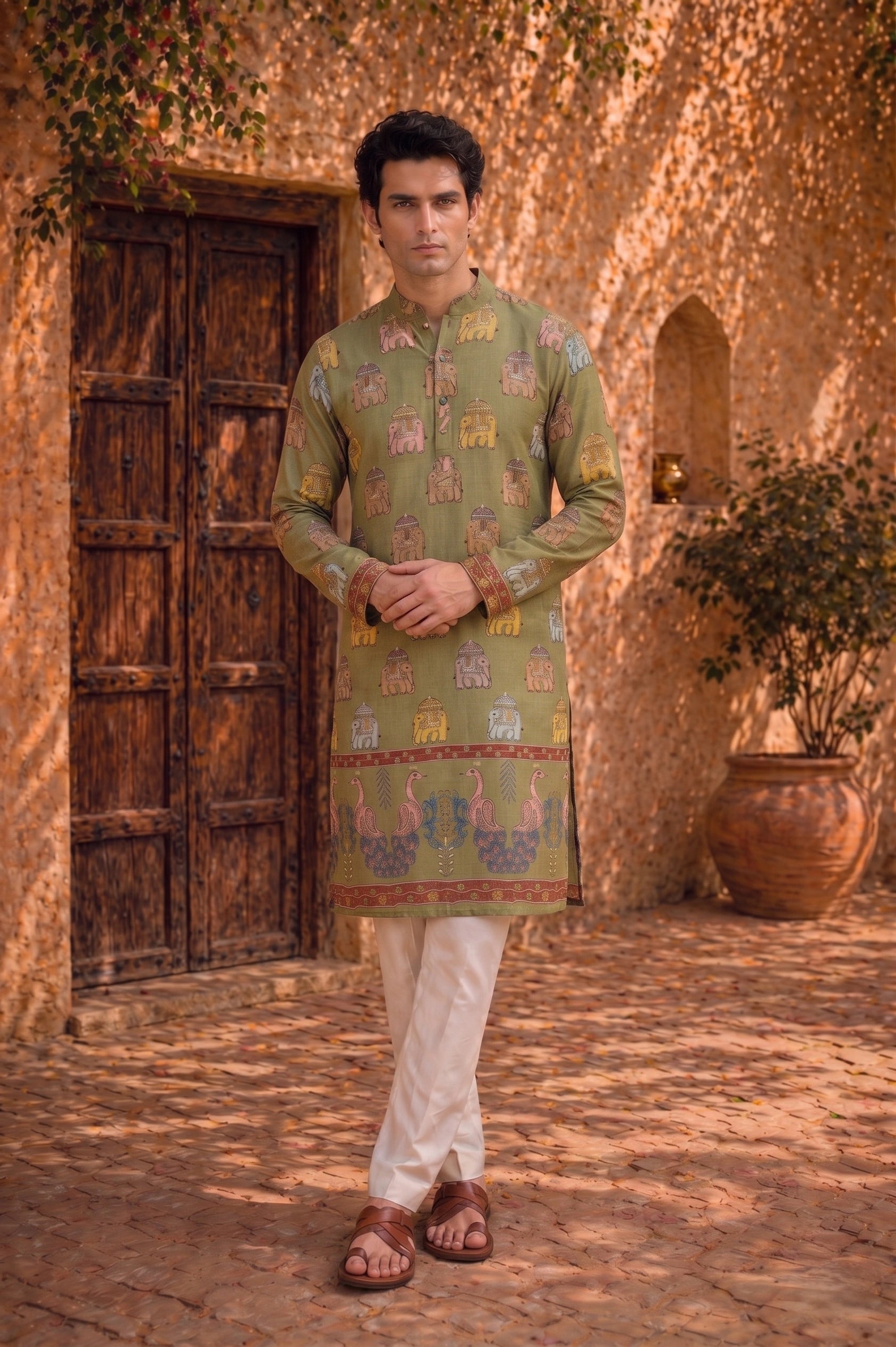 Maharaja Zari Kurta