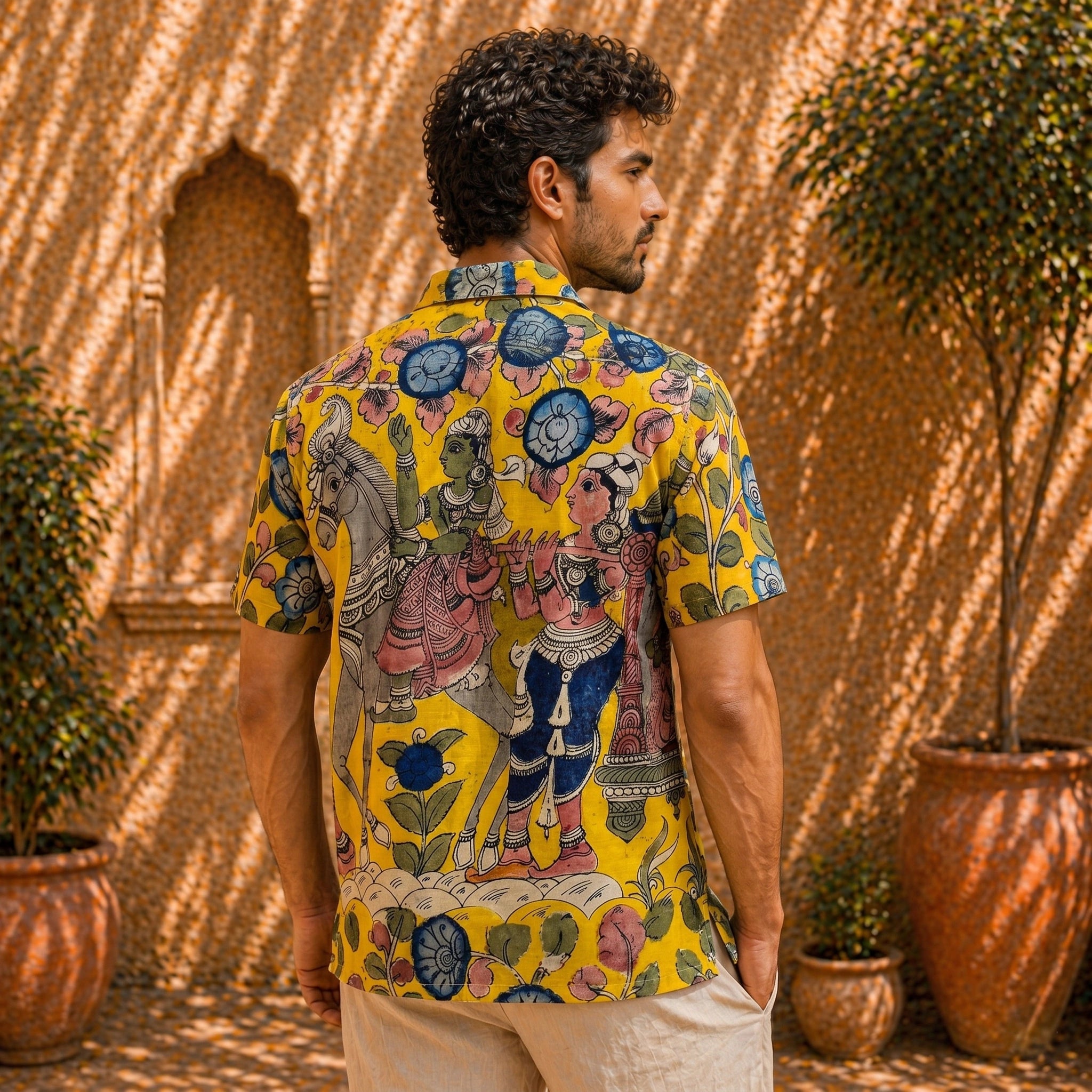 Sunehri Cotton Shirt