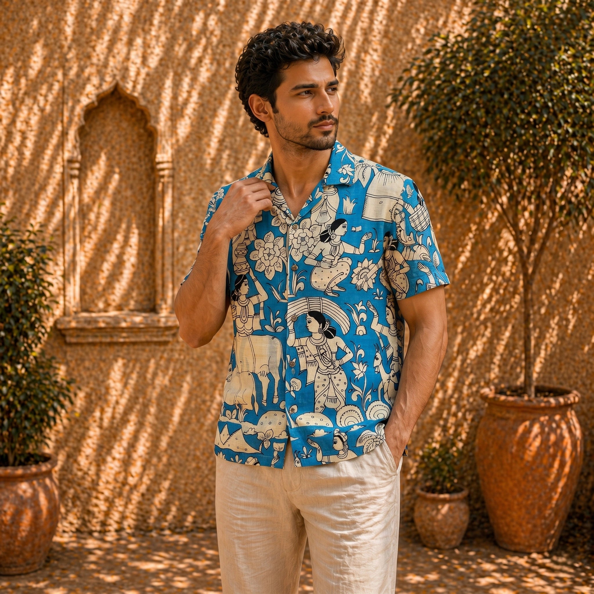 Neel Darbar Cotton Shirt
