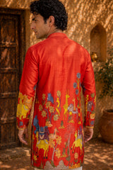 Surkh Mahal Kurta