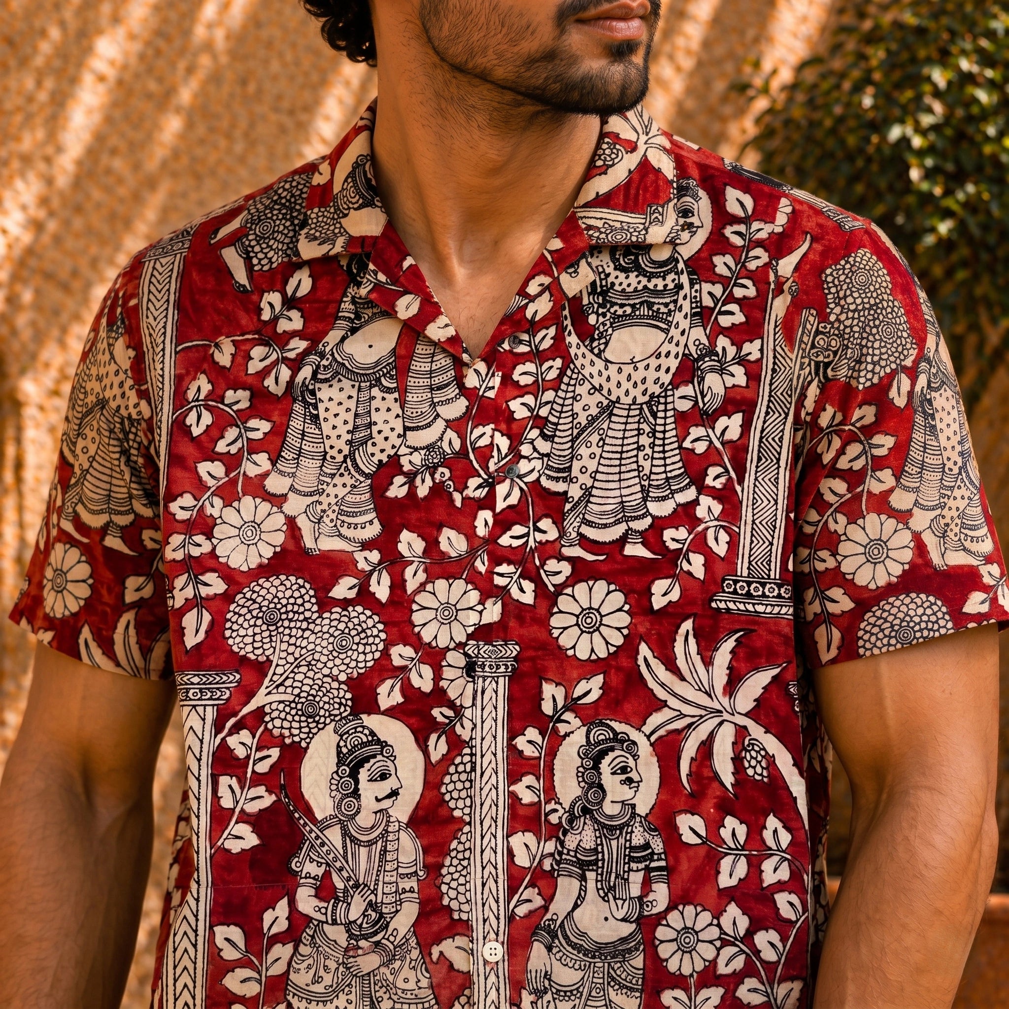 Laal Qila Cotton Shirt