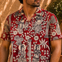 Laal Qila Cotton Shirt