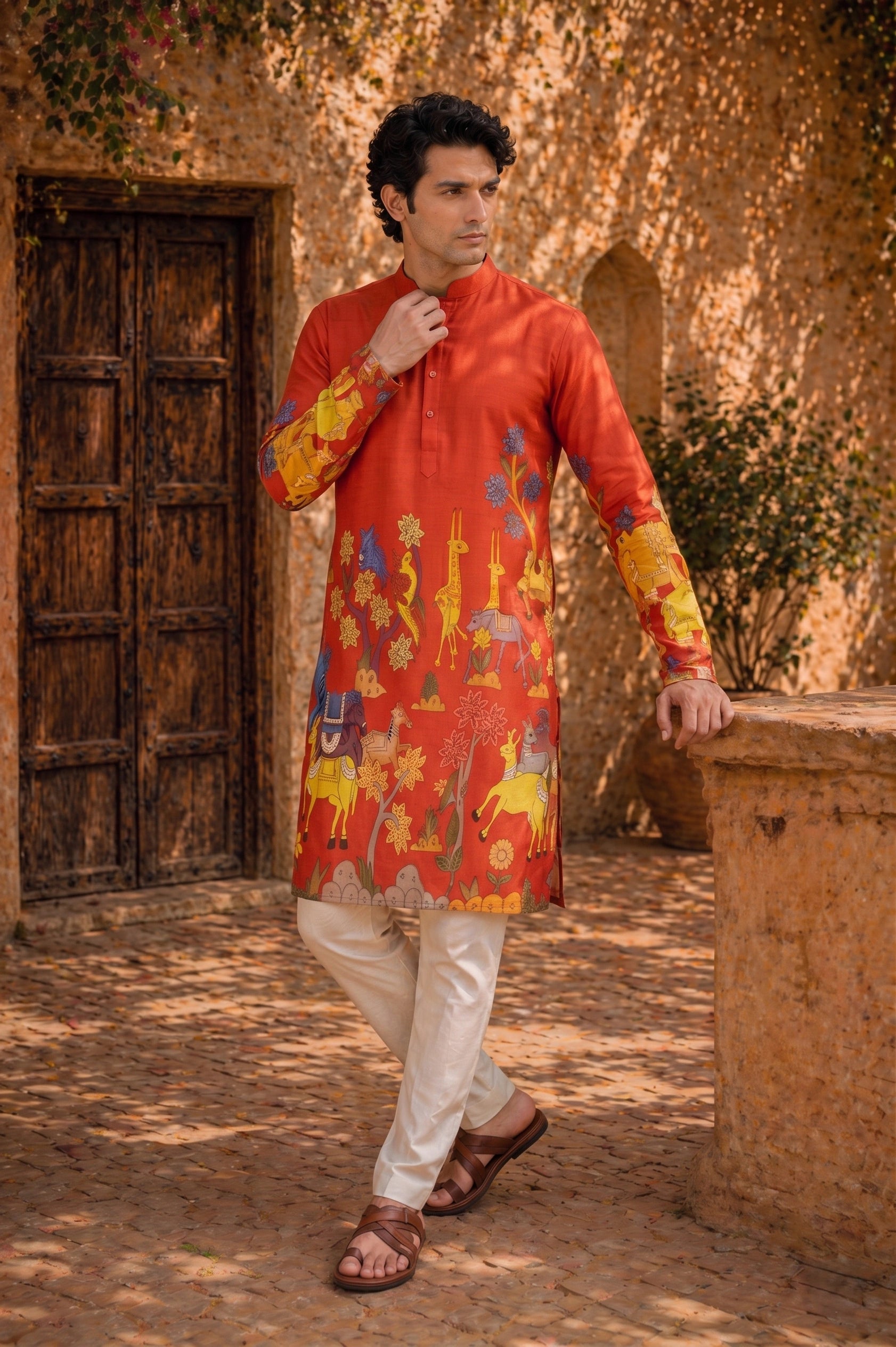 Surkh Mahal Kurta