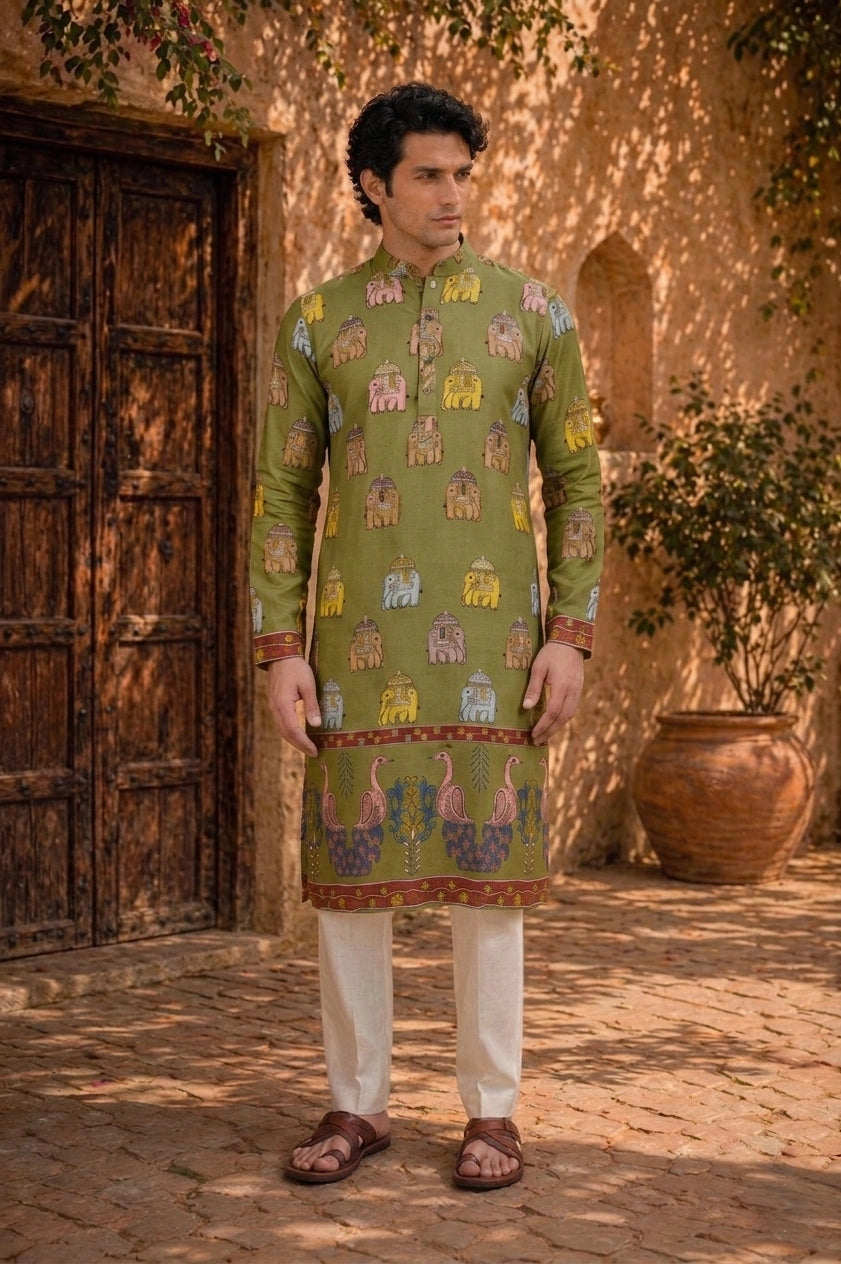 Maharaja Zari Kurta